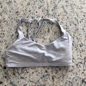 Lululemon Striped Sports Bra